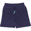 Knit Jogger Short, Navy - Shorts - 1 - thumbnail