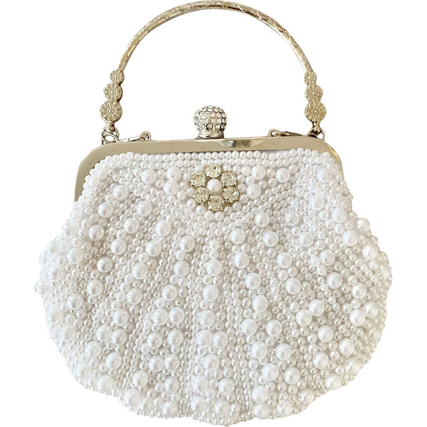 Pearly Purse, White - Ce Ce Co. Bags | Maisonette