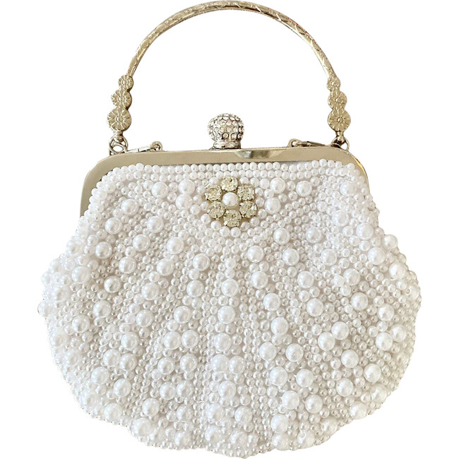 Pearly Purse, White