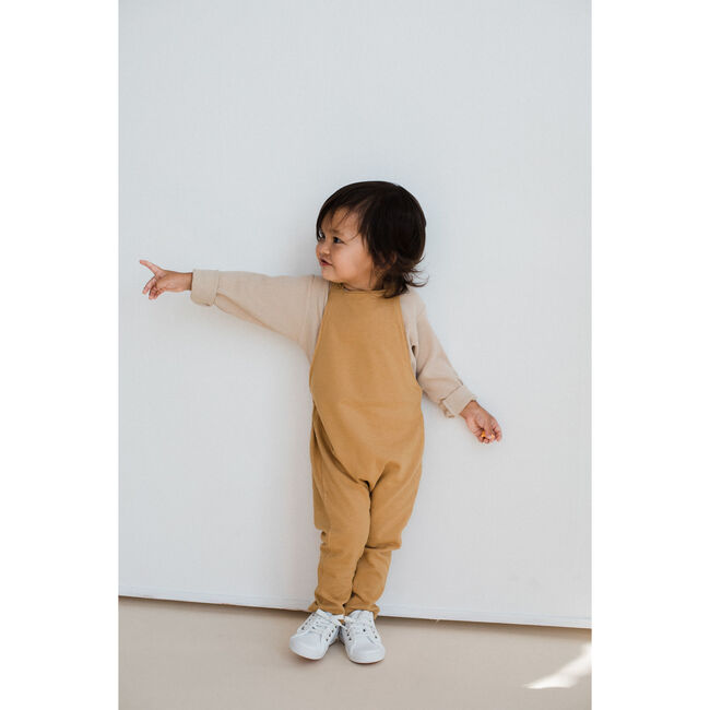 The Ribbed Lap Tee, Oat - Tees - 2
