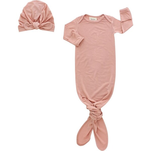 Newborn Gift Set, Dusty Rose - Emerson and Friends Rompers | Maisonette