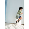 Linen Track Shorts, Marine - Shorts - 3