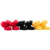 3pc Tulle Frill Socks Set, Multicolor - Socks - 1 - thumbnail