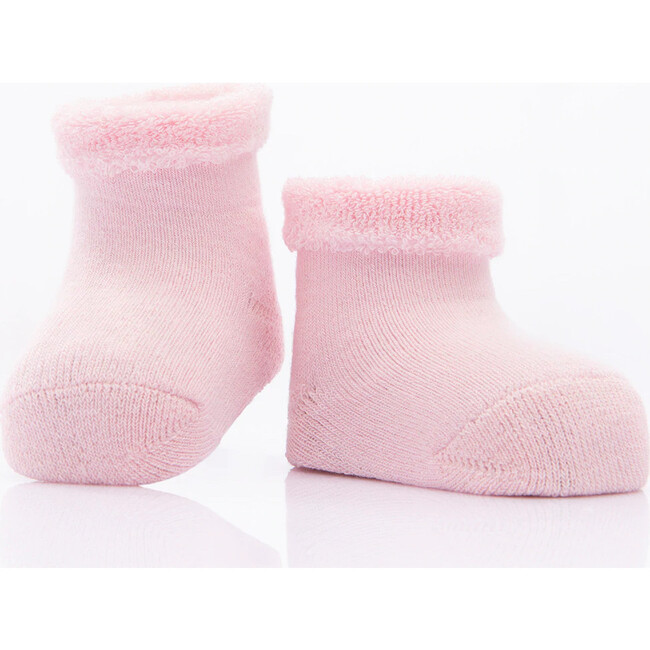 3pc Cuff Socks Set, Pink - Socks - 3