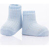 3pc Basic Socks Set, Blue - Socks - 3