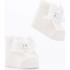 3pc Crystal Bow Socks Set, Pink - Socks - 5