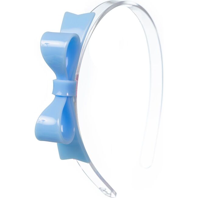 Bow Tie Headband, Blue Jean - Hair Accessories - 1