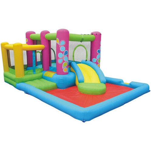 Little Sprout All-In-One Bounce 'N Slide Combo - Outdoor Games - 1