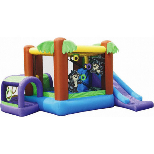 Monkey Explorer Jumper Bounce House - Outdoor Games - 1 - zoom