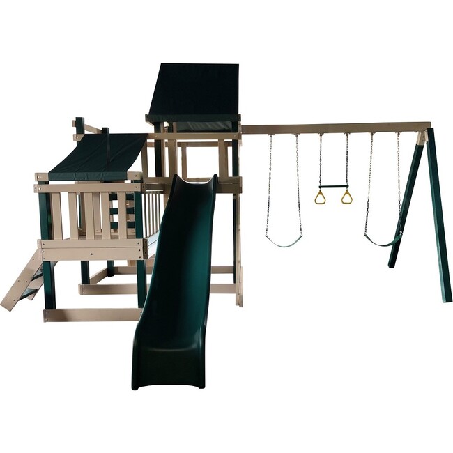Congo Monkey Playsystem #2 Green/Sand - Outdoor Games - 1