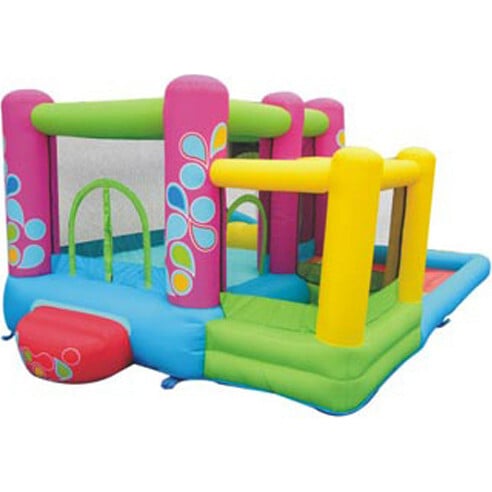 Little Sprout All-In-One Bounce 'N Slide Combo - Outdoor Games - 3