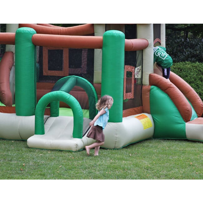 Clubhouse Climber Bounce House - Outdoor Games - 3