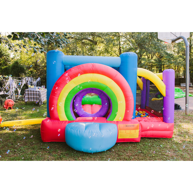 Lucky Rainbow Bounce House - Outdoor Games - 4