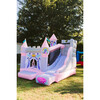 Princess Enchanted Castle With Slide Bounce House - Outdoor Games - 6 - thumbnail