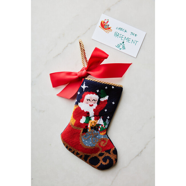 Bauble Stockings Sleigh Ride Santa Scavenger Hunt Clues - Paper Goods - 2