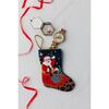 Mini Sleigh Ride Santa Stocking, Multi - Stockings - 5 - thumbnail