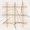 Collins square scarf, Beige - Dog Bandanas & Neckties - 1 - thumbnail