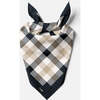 Collins square scarf, Black - Dog Bandanas & Neckties - 3 - thumbnail