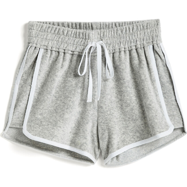 Terry Track Short, Grey