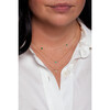 Women's Paris Diamond Half Flower Necklace - Necklaces - 2