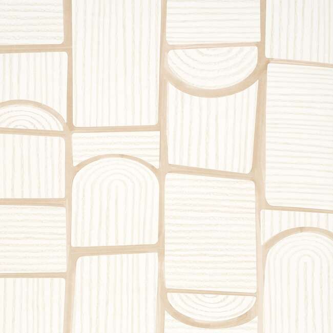 Bloomsbury Wallpaper, Warm White - Wallpaper - 5