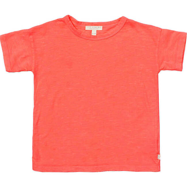 Boxy Tee, Poppy - T-Shirts - 1