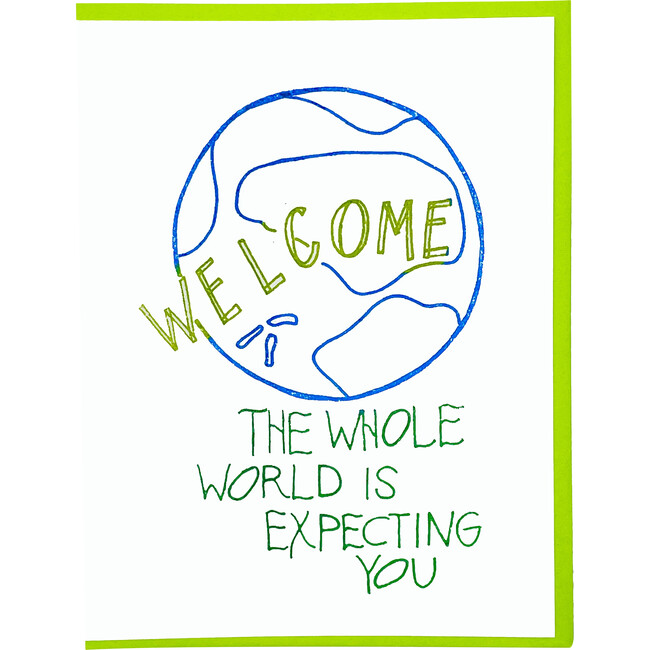 Whole World is Expecting You Cards, Set of 6