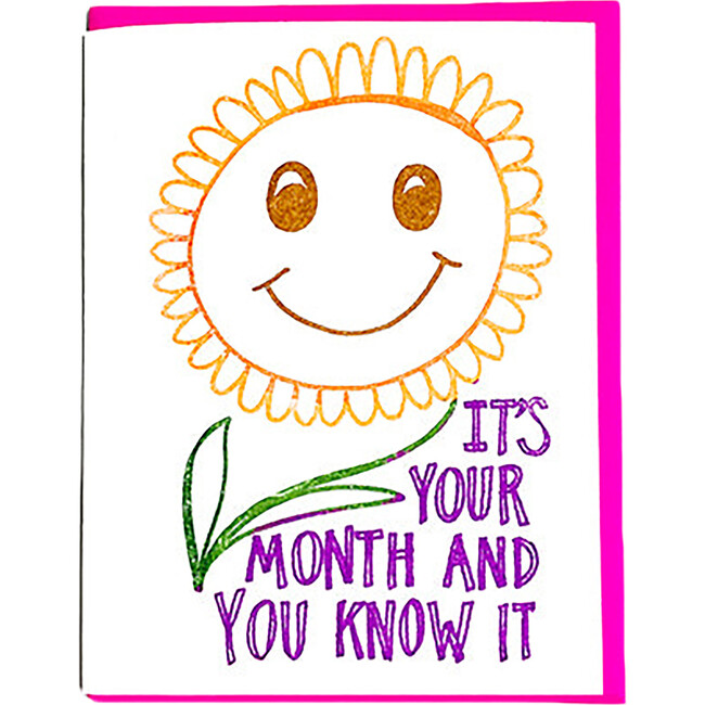 It's Your Month Cards, Set of 6