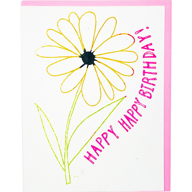 Daisy Birthday Cards, Set of 6 - Paper Goods - 1