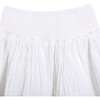 Smocked Pixie Skirt, White - Skirts - 3