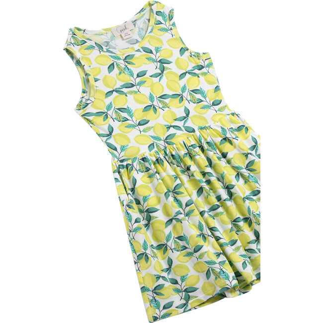 Lemon Dress, White - Dresses - 3