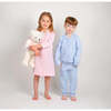 Gingham Grandpa PJ, Blue - Pajamas - 5