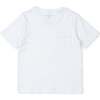 Charles Men's Shortsleeve Pocket T-shirt, White - T-Shirts - 1 - thumbnail