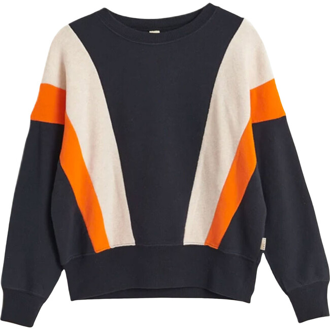 Vanka Sweatshirt, Navy Multi - Sweatshirts - 1