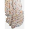 Silk Flower Maxi Dress, Multi - Dresses - 3