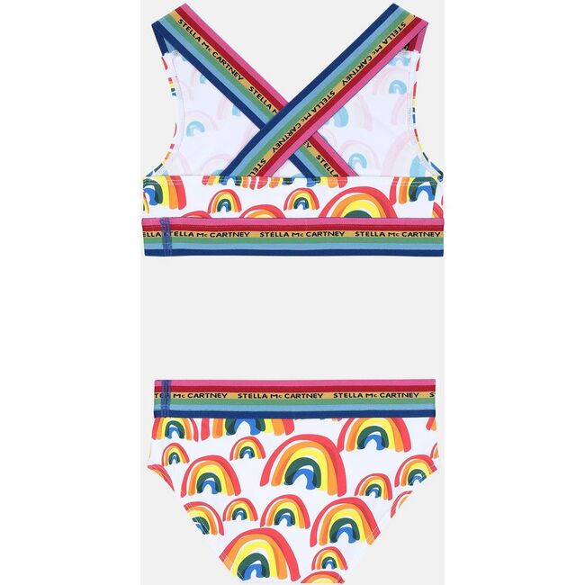 Rainbow Two Piece Swimsuit, Multi - Two Pieces - 2
