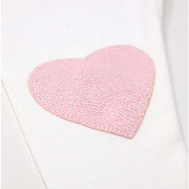 Two Piece Set, "LOVE"  Applique, Cream - Mixed Apparel Set - 3