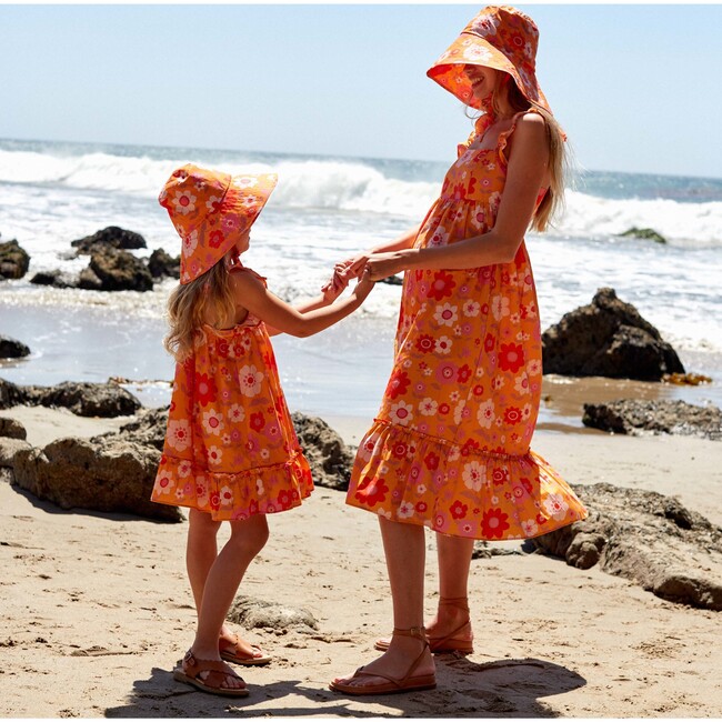 Women's Mara Dress, Retro Floral - Dresses - 5
