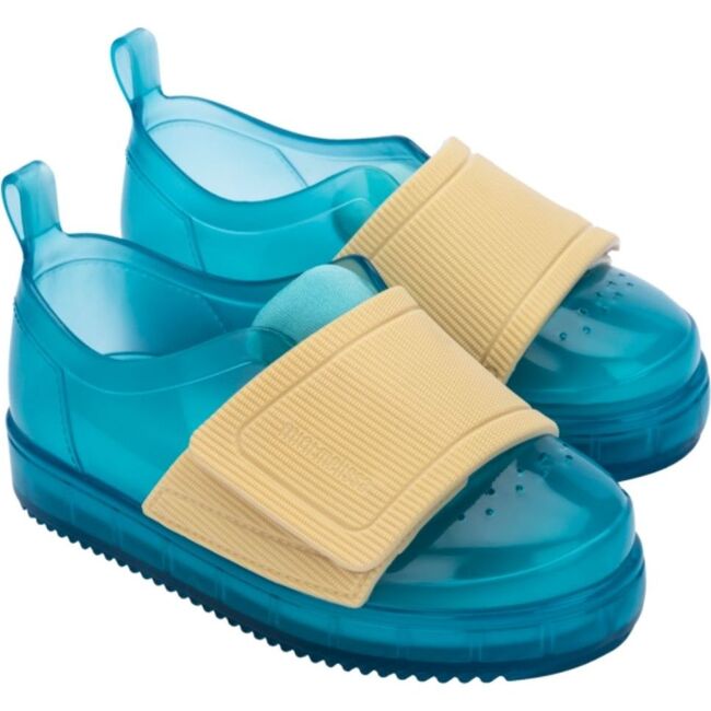 Baby Jelly Pop Sneaker, Blue & Yellow - Sneakers - 1