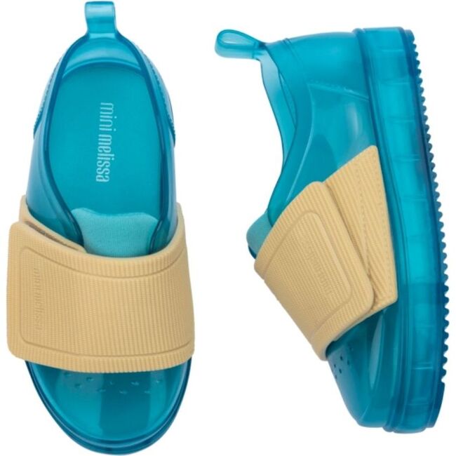 Baby Jelly Pop Sneaker, Blue & Yellow - Sneakers - 5