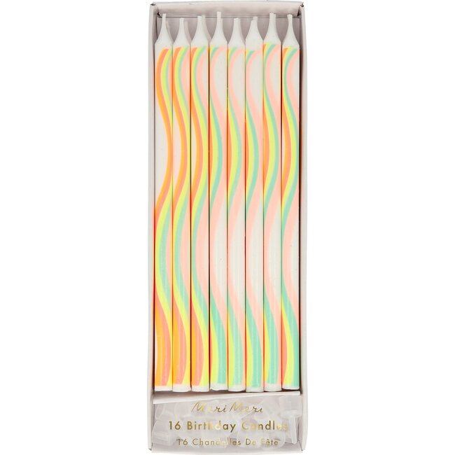 Tapered Rainbow Candles, Multi