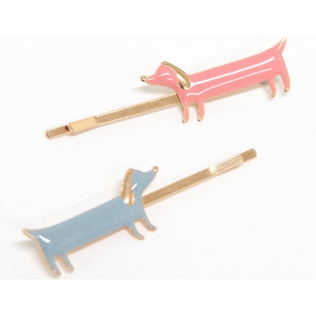 Sausage Dog Hair Slides - Hair Accessories - 2