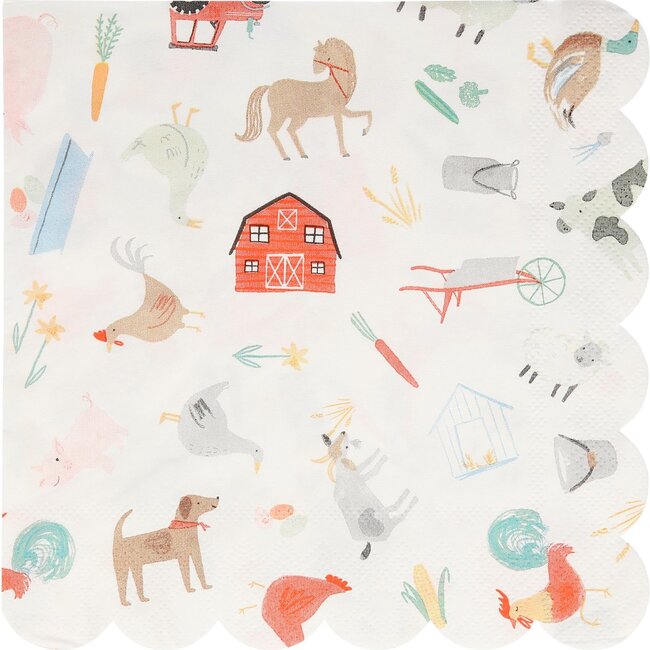 On the Farm Large Napkins - Tableware - 1