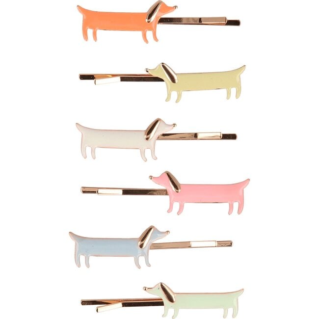 Sausage Dog Hair Slides - Hair Accessories - 4