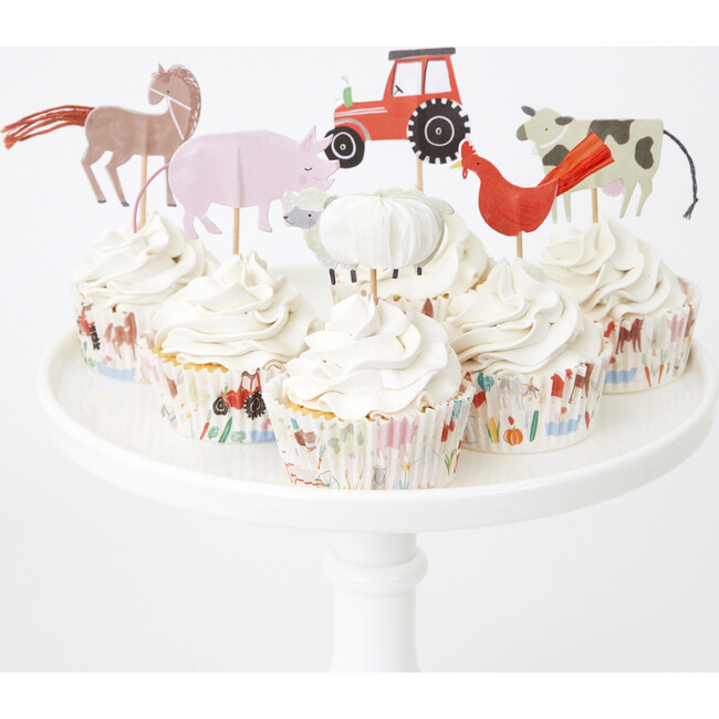 On the Farm Cupcake Kit - Party Accessories - 3