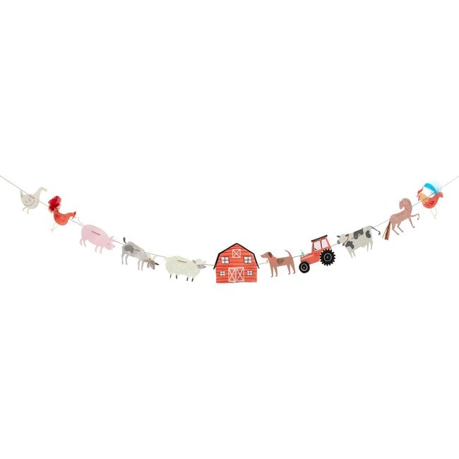 On the Farm Large Garland - Party Accessories - 4