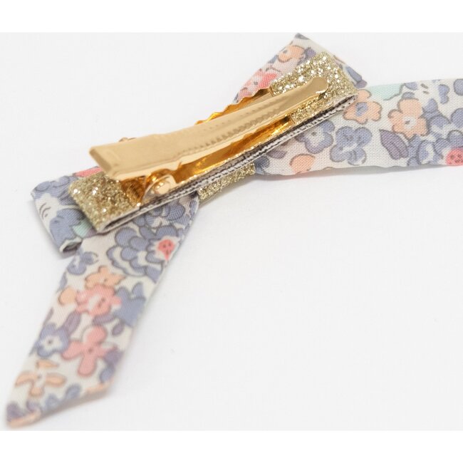 Liberty Floral Bow Hair Clips - Hair Accessories - 3