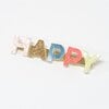 Happy Glitter Hair Clip - Hair Accessories - 3