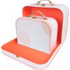 Dot Suitcases, Pink - Bags - 4