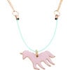 Enamel Unicorn Necklace - Necklaces - 1 - thumbnail